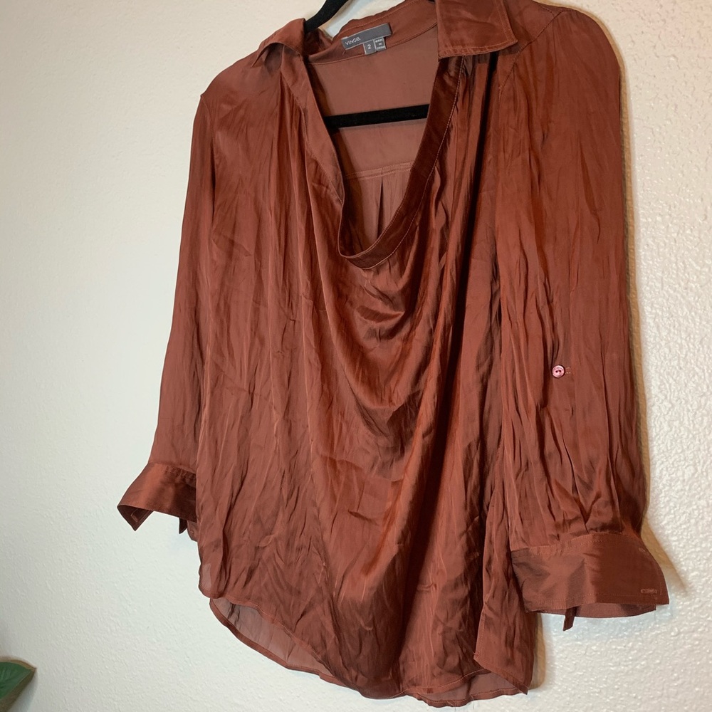 Vince Burnt Orange/Copper Top